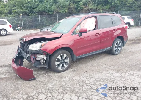 2018 Subaru Forester 2.5I Premium z USA, uszkodzony, nr VIN JF2SJAEC9JH495107